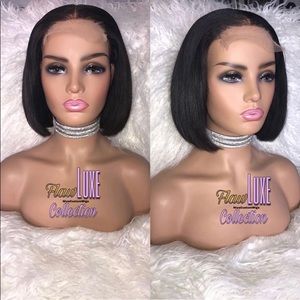 Simple 14” closure Bob wig